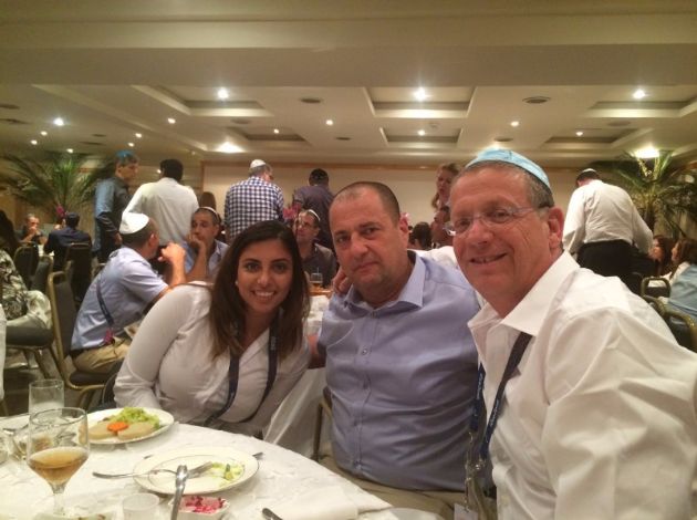משלחת ישראל למשחקים הפראלימפיים בריו, התארחה בערב שבת אצל הקהילה היהודית