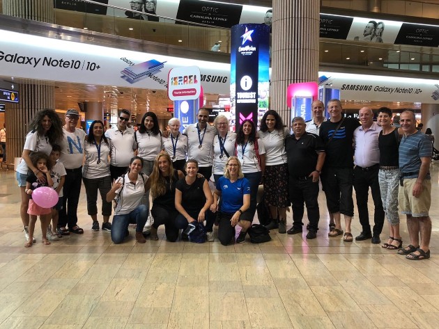 נבחרת הכדורשער חזרה מאליפות אירופה – קבלת פנים שמחה בנתב"ג