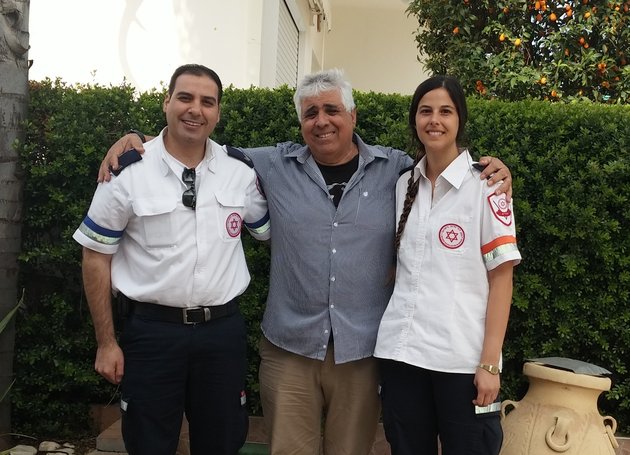 10 שניות בין חיים למוות: בזכות ערנות חובשי מד"א חייו של אשר לנקרי ניצלו תוך 10 שניות