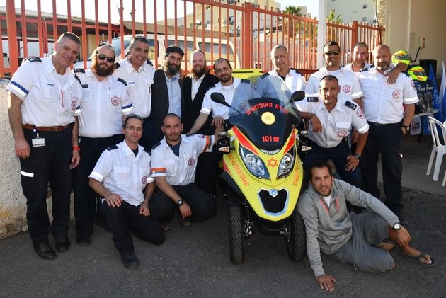 אילת מתחזקת באופנועי מד"א