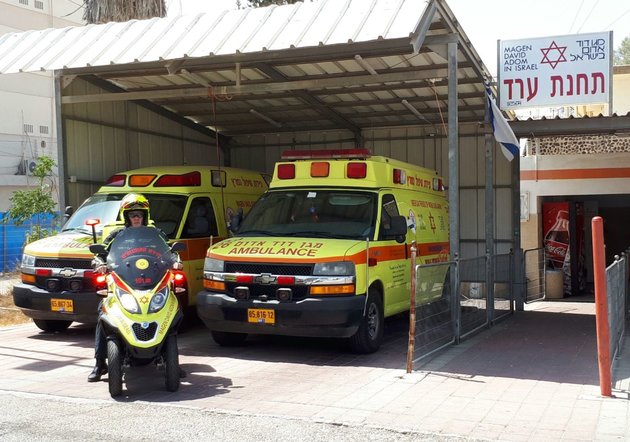אופנוע מד"א חדש נחנך בערד