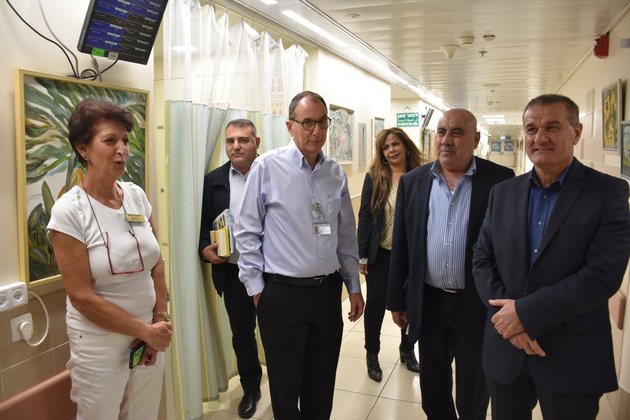 ח"כ סאלח סעד נרתם למען המרכז הרפואי פדה-פוריה