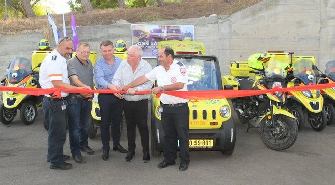 הבימבולנס של מד"א שיציל חיים בנצרת עילית