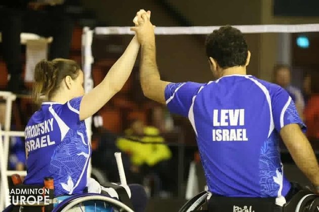 הישראלים העפילו לשלב רבע הגמר באליפות אירופה בבדמינטון