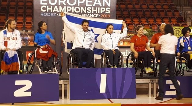 מדליית זהב ושתי מדליות כסף באליפות אירופה בבדמינטון