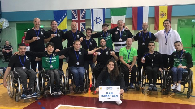 מדלית ארד לכדורסלני אילן רמת גן ביורוליג 2 באיטליה