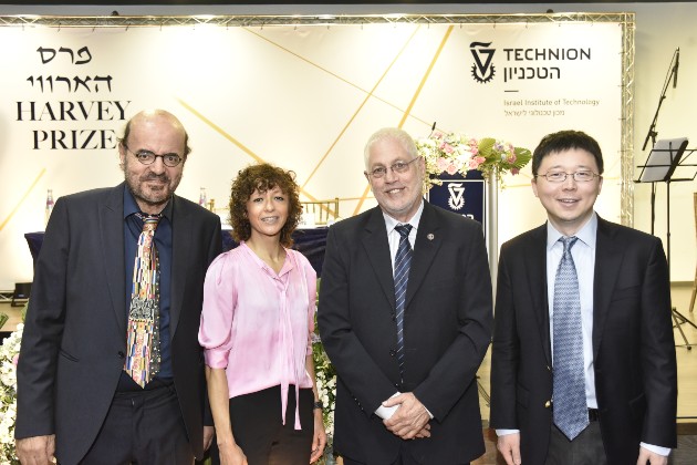 הטכניון העניק את פרס הארווי למפתחי טכנולוגיית CRISPR-Cas9 לעריכה גנטית