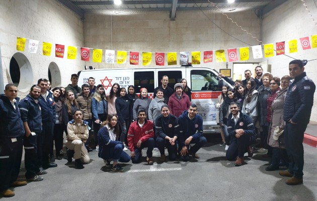 תחנת מגן דוד אדום בשדרות מתחדשת באמבולנס חדש למען תושבי העיר