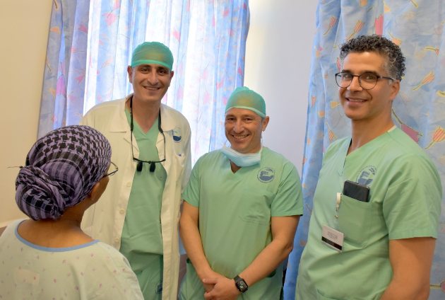 ניתוח שחזור רירית לחי במרכז הרפואי פדה-פוריה