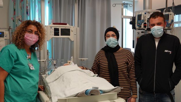 מקרה של 1:300,000: הרופאים בשערי צדק נלחמו על חיי פעוט בן 10 ימים שהורדם והונשם בשל תסמונת "עור צלופן" נדירה