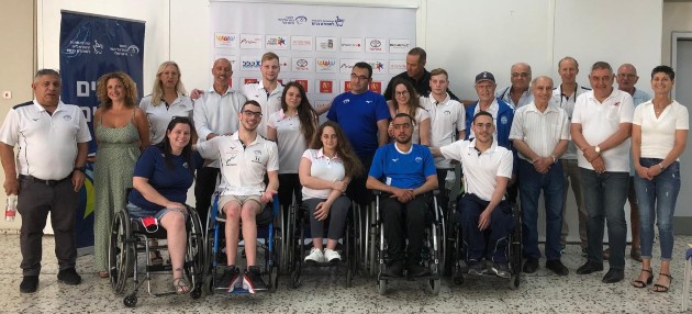 קבלת פנים לנבחרת השחייה הפראלימפית שחזרה מאליפות אירופה בפורטוגל