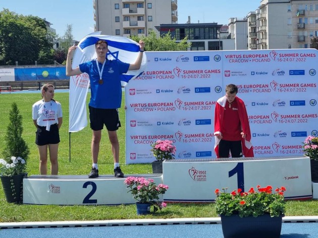 מדליות כסף וארד לספורטאי עמותת וירטוס ישראל ב"משחקי אירופה" שנערכים בפולין