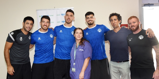 הפועל באר שבע מתחסנים נגד שפעת
